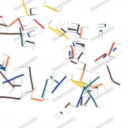 15mm U-Shaped Solderless Breadboard Jumper Cable (Pack of 5) Robotics Bangladesh