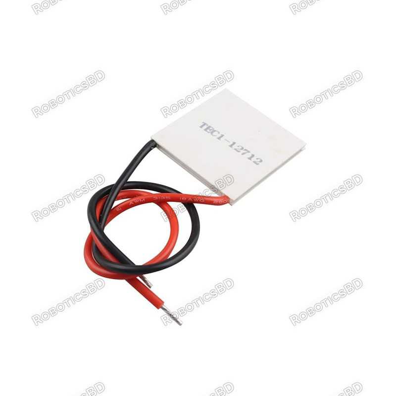 Thermoelectric Cooler Peltier Module TEC1-12712 Robotics Bangladesh Thermoelectric Cooler Peltier Module TEC1-12712 Robotics Bangladesh