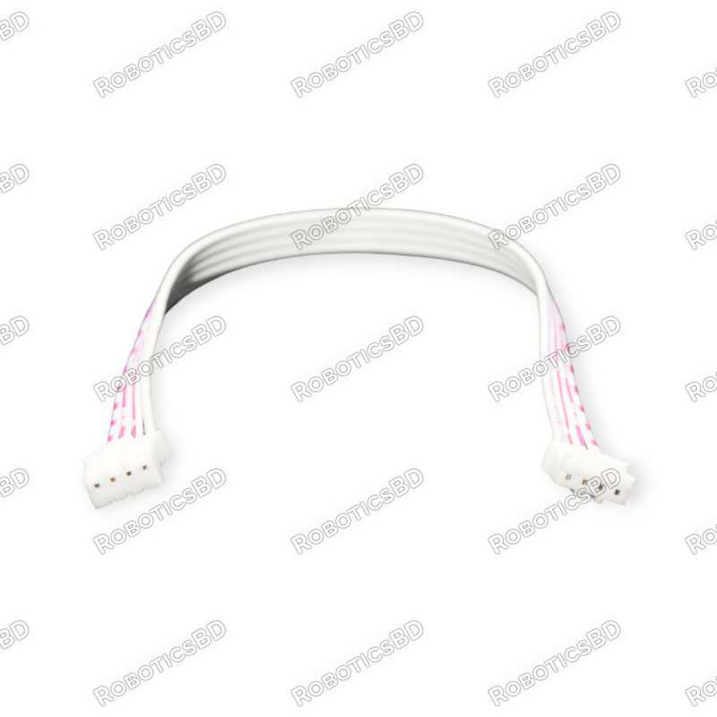 4 Pin JST-XH 2.54mm Cable–Female/Female - 150mm/6" Long Robotics Bangladesh