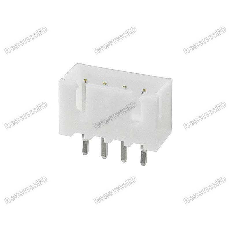 JST PH 2mm 4-pin Straight Connector Male Socket Robotics Bangladesh