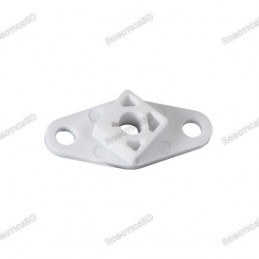 White Frame Connector Tabs For Robot Car Motor Shaft Wheel 5mm D Hole Robotics Bangladesh