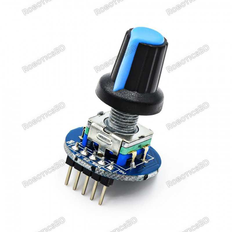 360 Potentiometer Knob Rotary Encoder Module Robotics Bangladesh 360 Potentiometer Knob Rotary Encoder Module Robotics Bangladesh