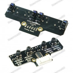 Yahboom 4 Channel Infrared Line Following Tracking Sensor Module Robotics Bangladesh