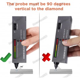 Portable Diamond Tester II V2 Selector Gemstone Jewelry Gems Tool with Case Robotics Bangladesh