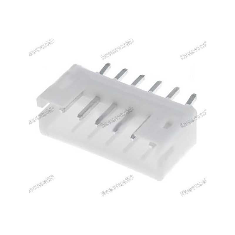 6 Pin JST-XH Male Straight Connector 2.
