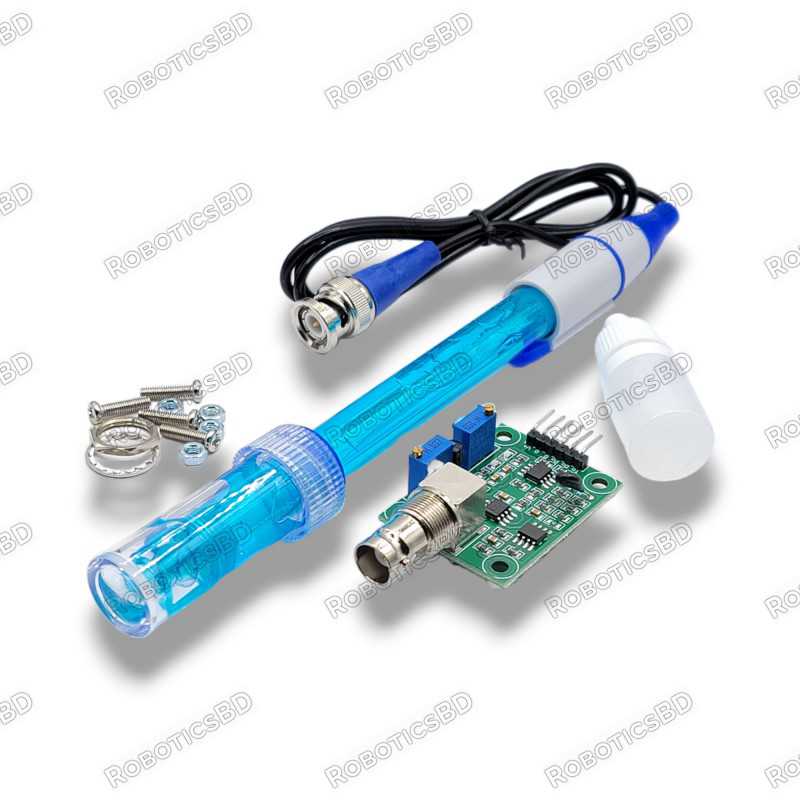 pH Sensor Analog Meter Kit For Arduino Robotics Bangladesh pH Sensor Analog Meter Kit For Arduino Robotics Bangladesh