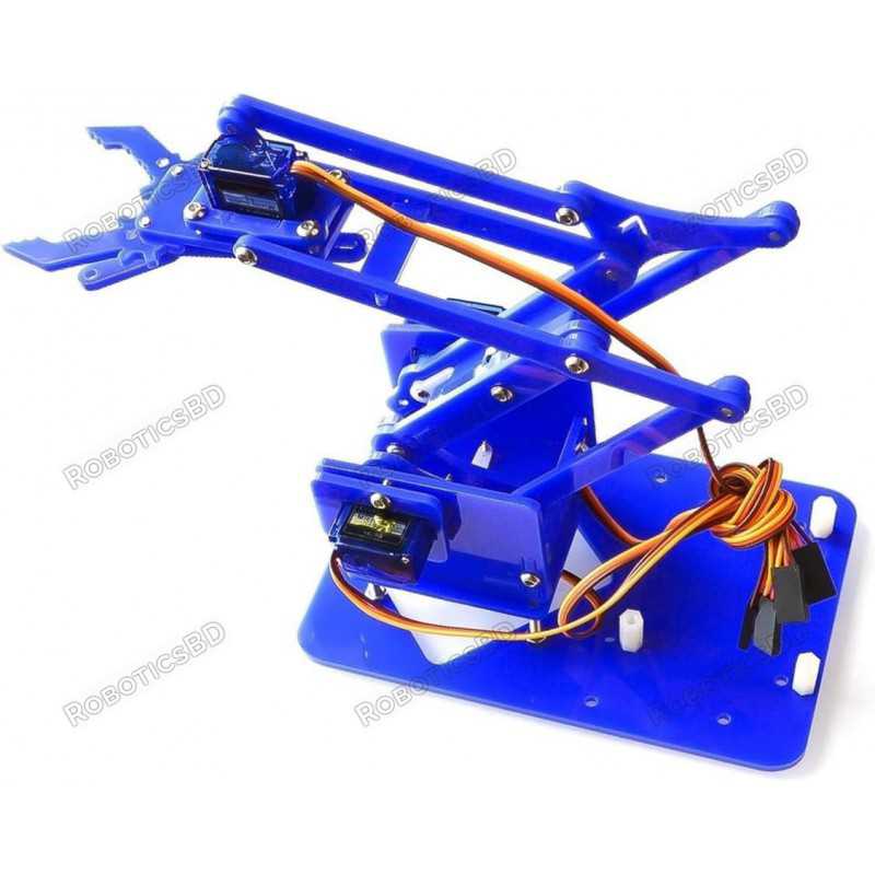 DOF Robotic Arm Acrylic DIY Unassembled