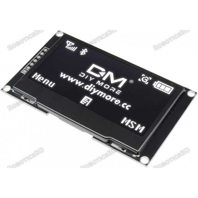 2.42" Inch OLED Display SSD1309 12864 SPI Serial Port For Arduino C51 White Robotics Bangladesh