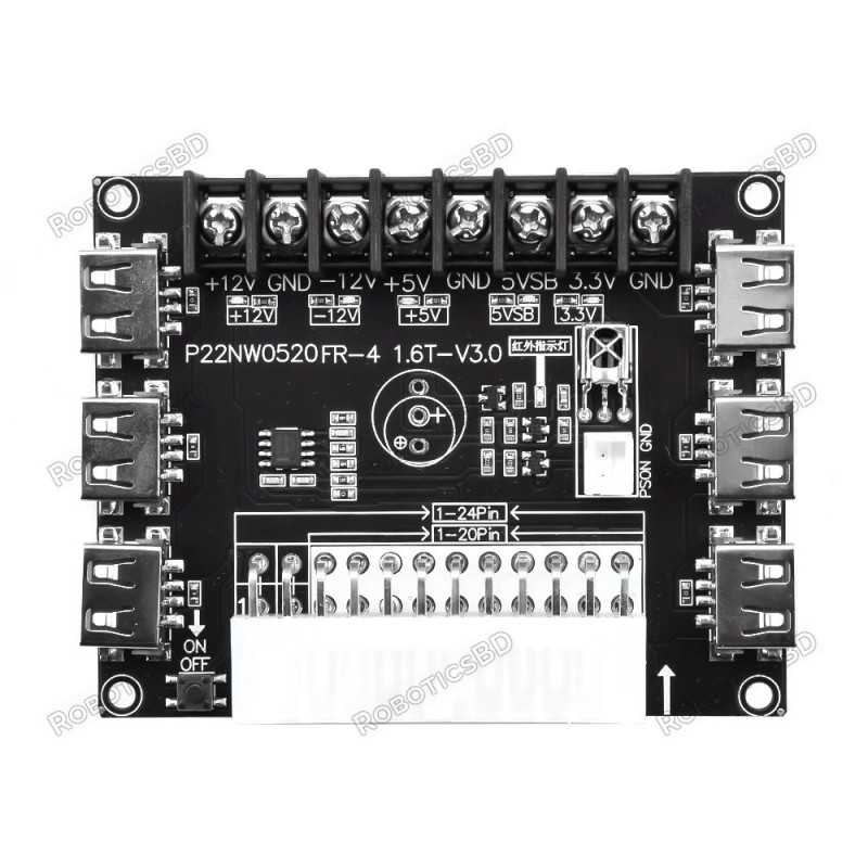 ATX Power Supply Breakout Board Robotics Bangladesh