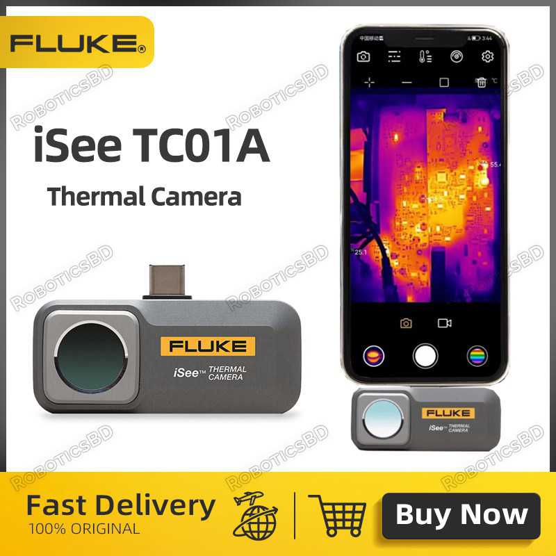 Fluke iSee™ Mobile Thermal Camera TC01A Robotics Bangladesh