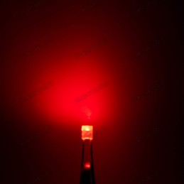 Red LED rectangular 2x5x7mm Robotics Bangladesh