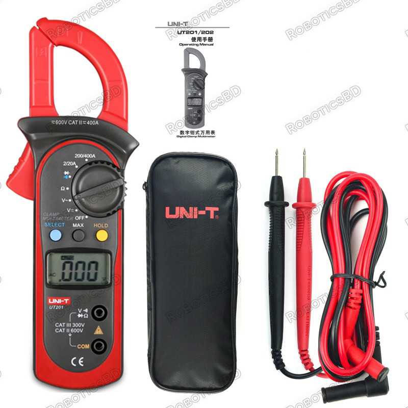 UNI-T UT201 Clamp Meter Robotics Bangladesh