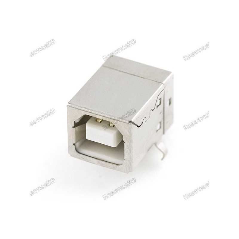 USB 2.0 Type B 4 Pin Right Angle Connector Robotics Bangladesh