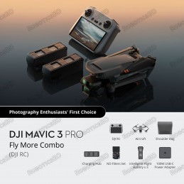 DJI Mavic 3 Pro Drone with Fly More Combo - DJI RC Robotics Bangladesh