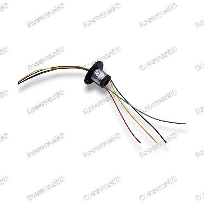 Cap Conductive Slip Ring 4 Wire Robotics Bangladesh