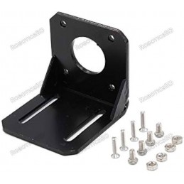 Steel L-Bracket for NEMA 17 Stepper Motors Robotics Bangladesh