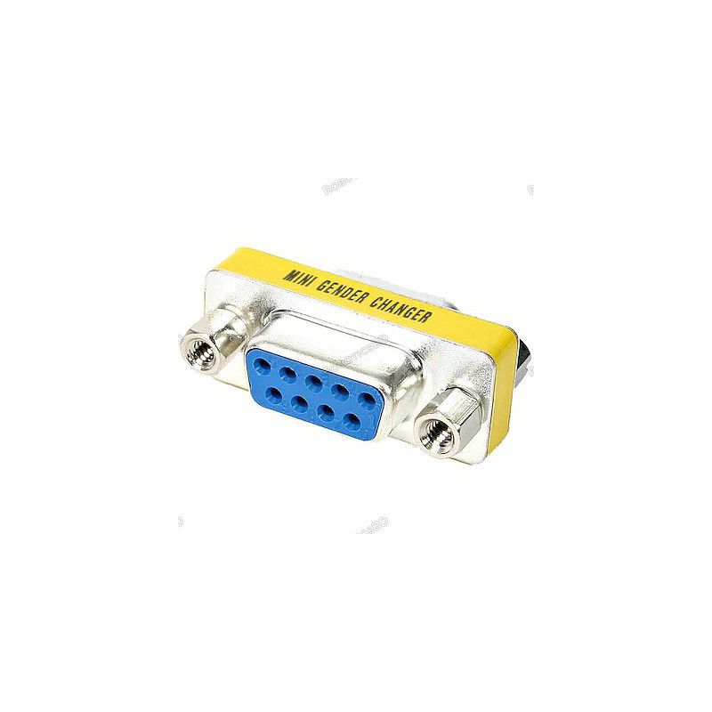 Gender Changer D-Sub 9-Pin Female to Female Adapter Robotics Bangladesh