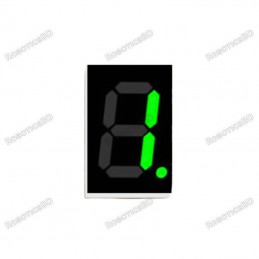 0.56 Inch 1 Digit 7 Segment Green Common Cathode Display Robotics Bangladesh