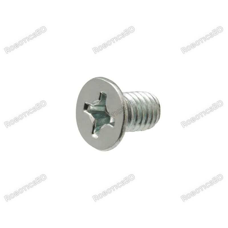 M5x8 Flat head Screw (Pack of 5) Robotics Bangladesh