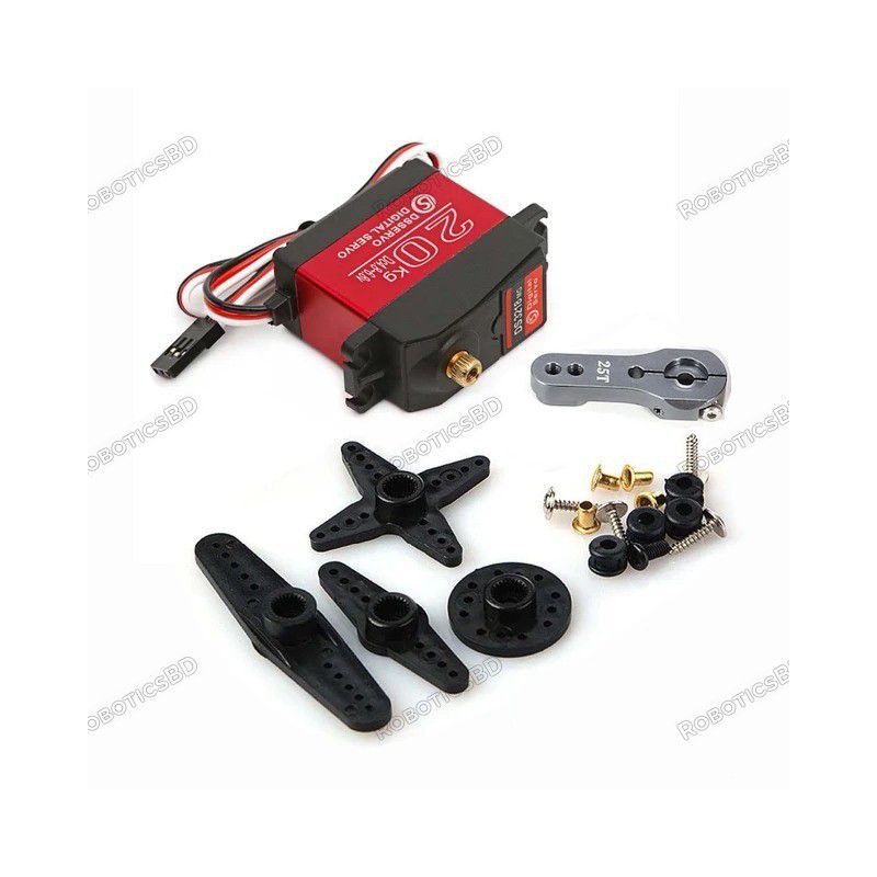 DSServo DS3218 20KG Digital Metal Servo with Metal Servo Horn 270