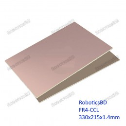 FR4 Copper Clad Plate Laminate Single Side PCB - 0.