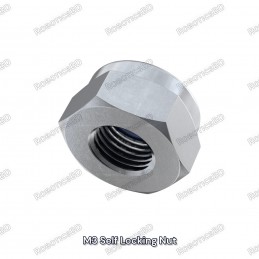 M3 Hex Nylon Self Locking Nut Robotics Bangladesh