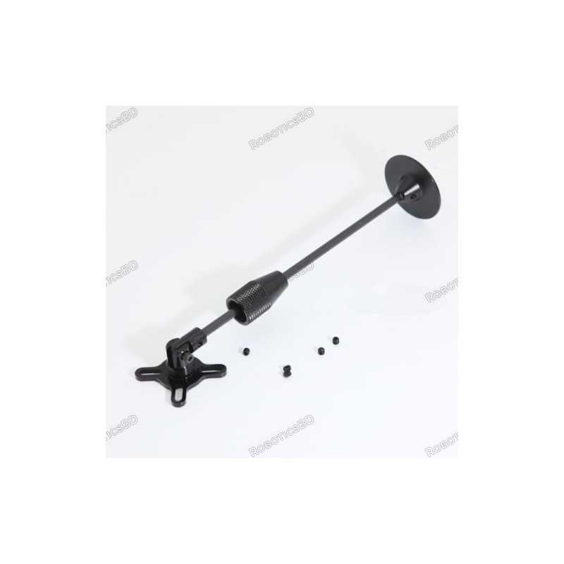 Black GPS Folding Antenna Mount Holder Metal Carbon Robotics Bangladesh
