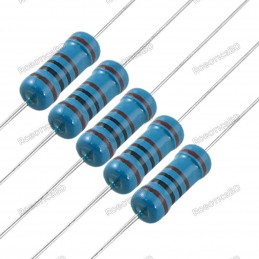 1k ohm 1/4w Carbon Film Resistor - Pack of 10 Robotics Bangladesh