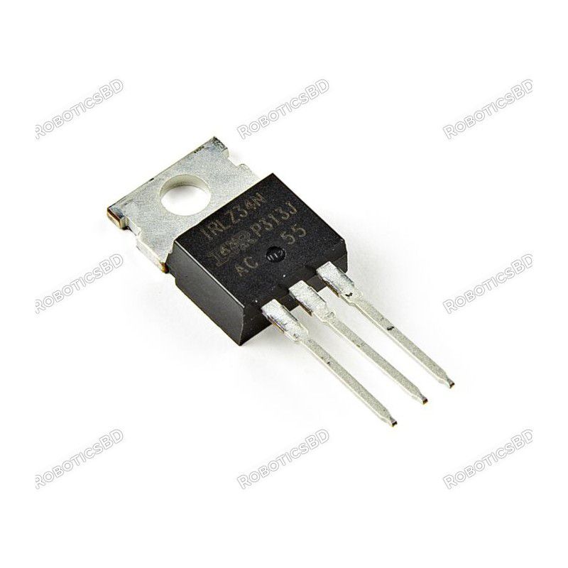 N-Channel MOSFET 55V 30A IRLZ34N Robotics Bangladesh