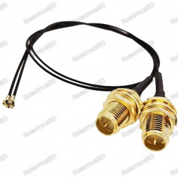 RP-SMA to U.FL Adapter RF Cable - Female 150mm Robotics Bangladesh