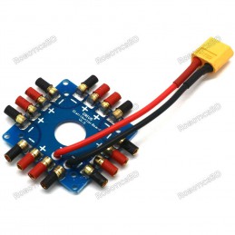 ESC Power Distribution Board Soldered XT60 Plug & 3.