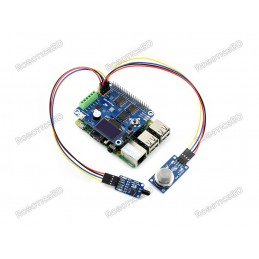 Raspberry Pi 3 Robot Shield Expansion Board Pioneer 600 Robotics Bangladesh