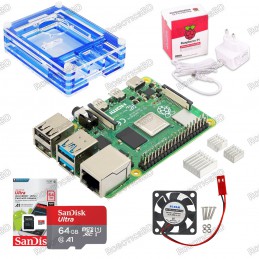 Raspberry Pi 4 Computer Complete Set Pack-2 Robotics Bangladesh