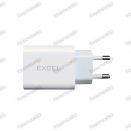 27W PD Fast Charger E-125 - Type C Robotics Bangladesh