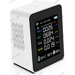 Tuya 7in1 WiFi Air Quality Monitor - Laser PM2.
