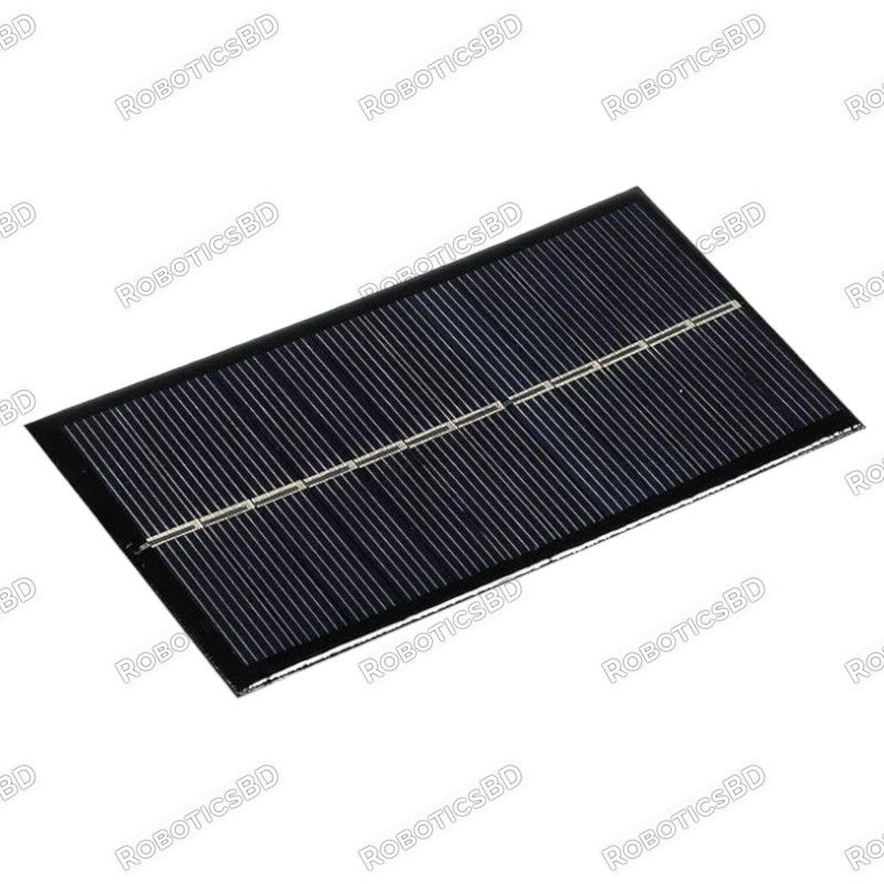 Mini Solar Panel Cell 6V 160mA 0.96W 110mm x 60mm Robotics Bangladesh Mini Solar Panel Cell 6V 160mA 0.96W 110mm x 60mm Robotics Bangladesh