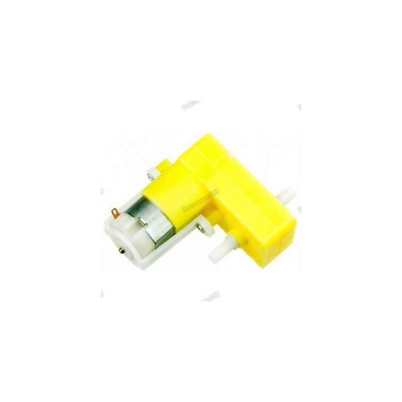 6v 300 RPM DC Gear BO Motor - TT Dual Shaft L Shaped Robotics Bangladesh