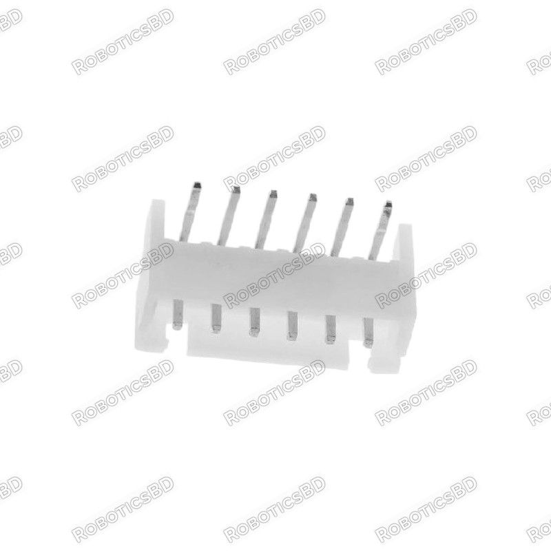 6 Pin JST-XH Male Right Angle Connector 2.