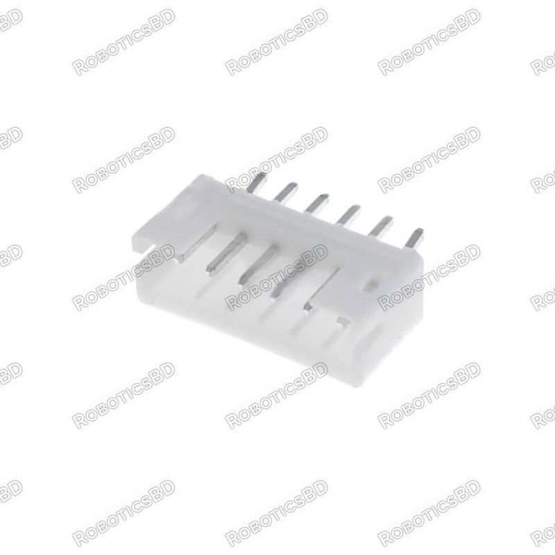6 Pin JST-PH Male Straight Connector 2.