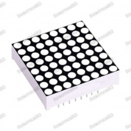 8x8 Dot Matrix LED Display - 38 x 38 mm Panel Robotics Bangladesh
