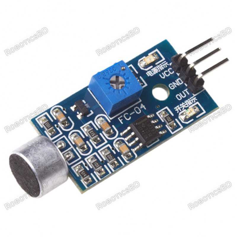 Sound Sensor Module for Arduino Robotics Bangladesh Sound Sensor Module for Arduino Robotics Bangladesh