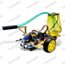 SteerEase Arduino Based Fire Fighting Robot - Plug and Play Robotics Bangladesh