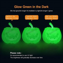 HELLO3D Fluorescent ABS Green 3D Printer Filament 1.
