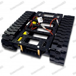 Modular tank chassis - 2WD robotic platform Robotics Bangladesh