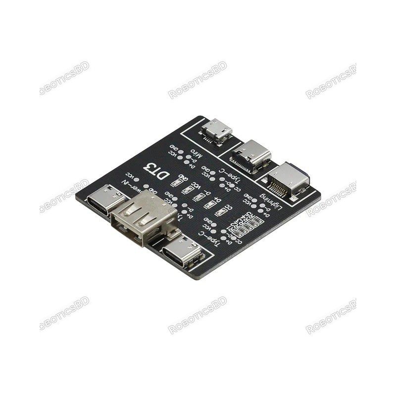 USB Data Cable Tester Board for Micro Type-C Port Robotics Bangladesh
